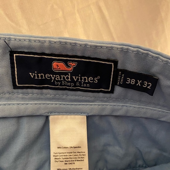 Men’s Vineyard Vines Slim Pant in Light Bl… - Picture 5 of 11
